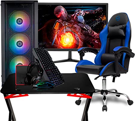 Computador Gamer Barato Completo Ryzen 5 + Kit Game+ Cadeira
