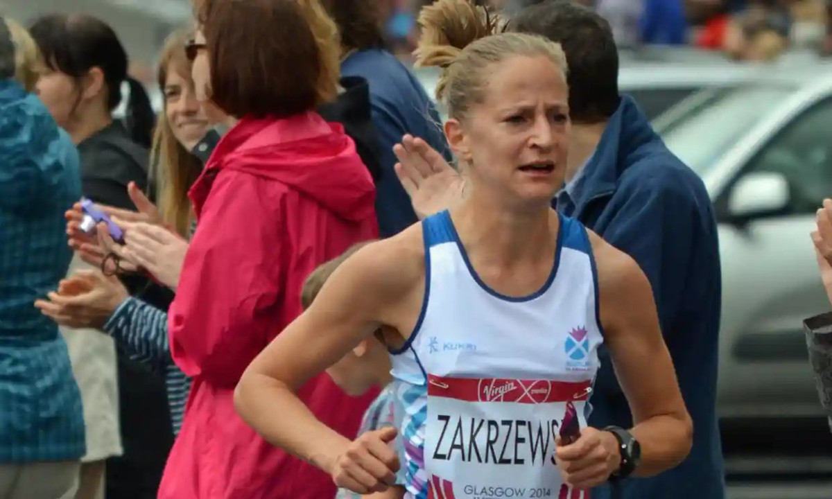 GPS provides an athlete who ran a marathon in England