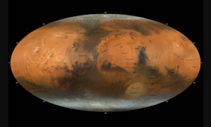 Marte como você nunca viu: veja o novo mapa global do planeta vermelho