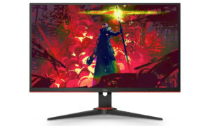 Monitor gamer com taxa de 75 Hz sai até R$ 300 de desconto