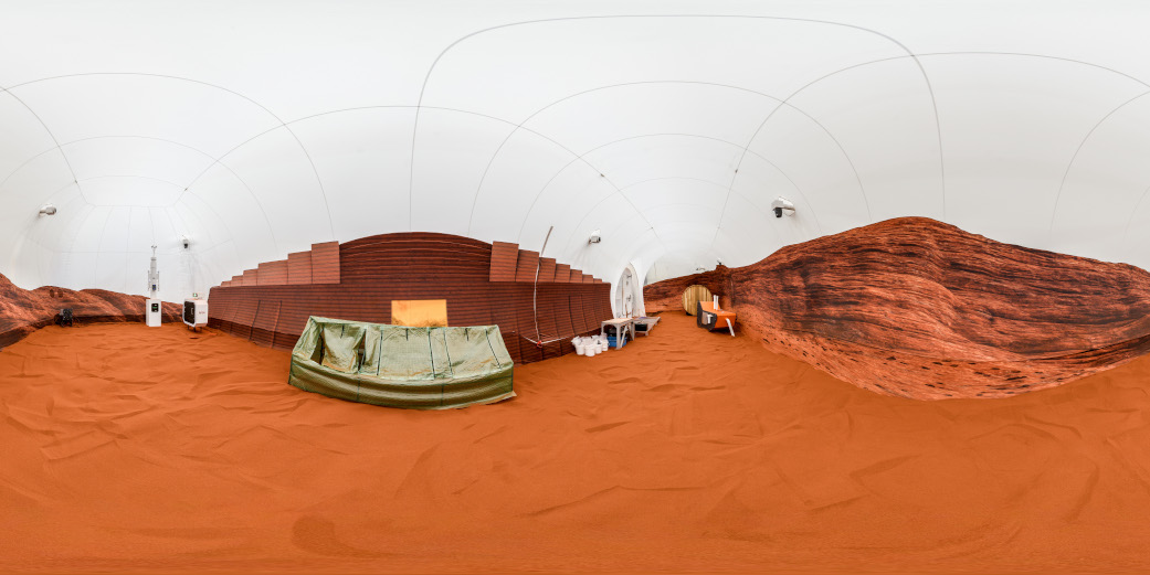 NASA cria habitat em 3D de Marte e vai colocar humanos dentro por 1 ano