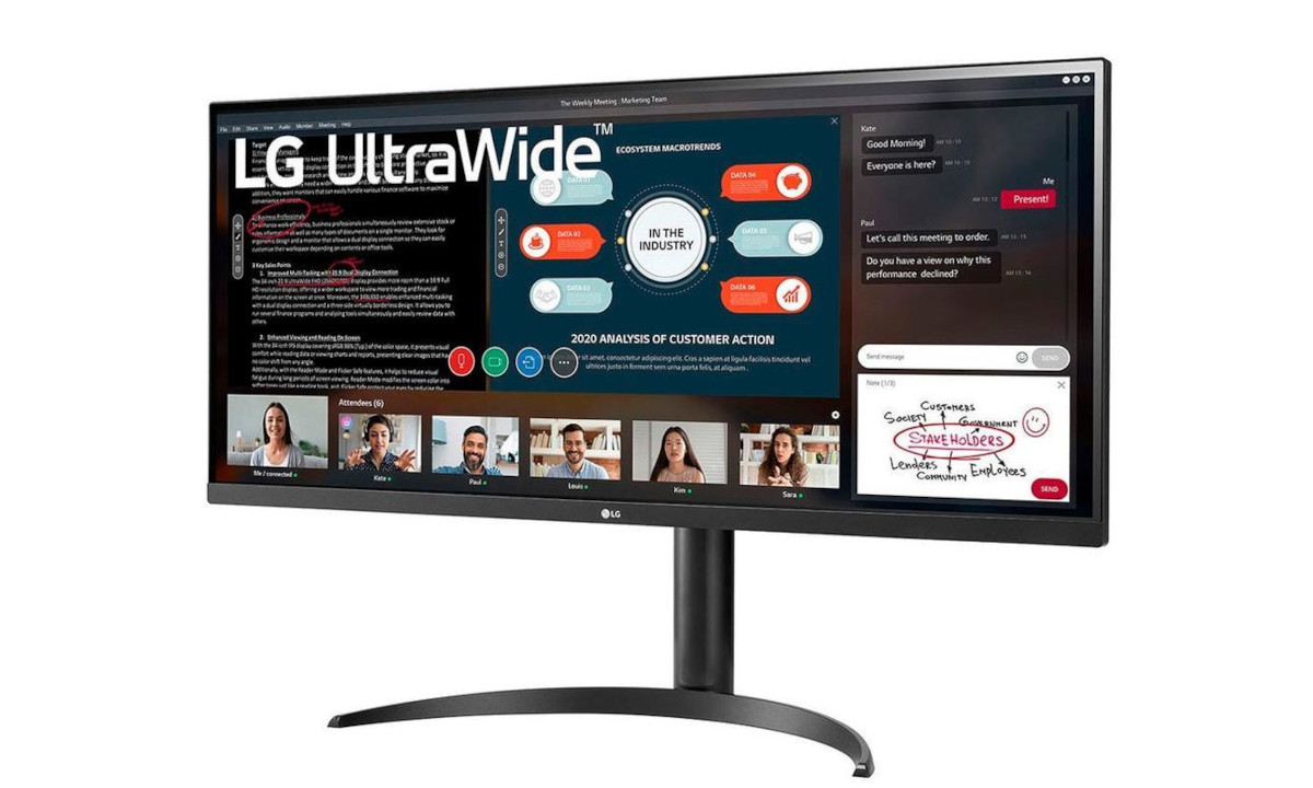 Oferta: troque suas duas telas por este monitor ultrawide de 34”