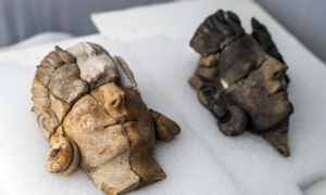 Rostos de pedra do misterioso povo Tartesso são desenterrados na Espanha