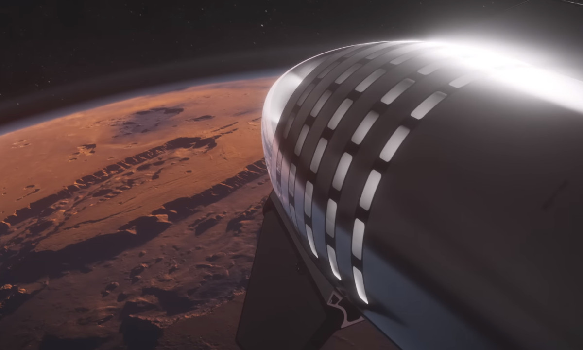 Vídeo mostra como a SpaceX vai levar humanos até Marte com a Starship