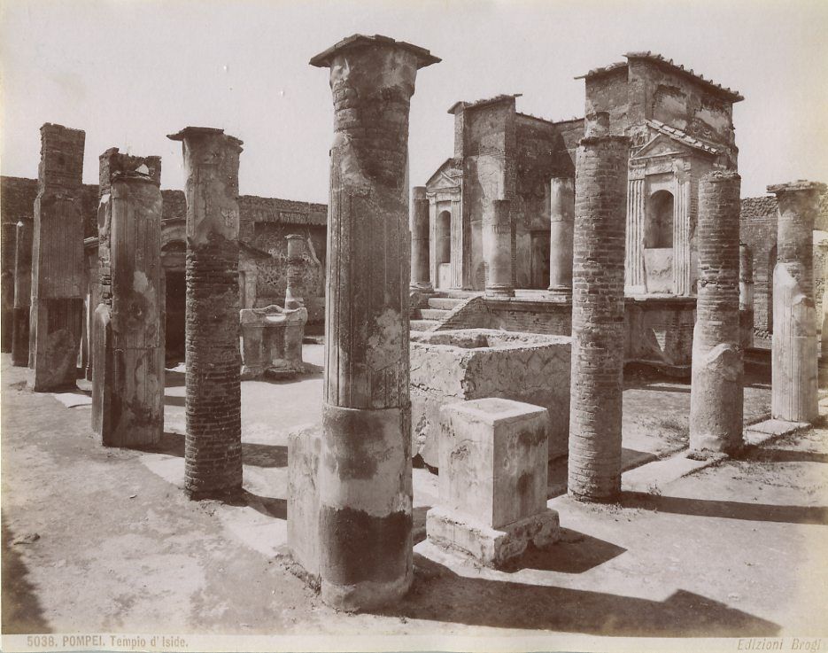 templo de ísis em pompeia