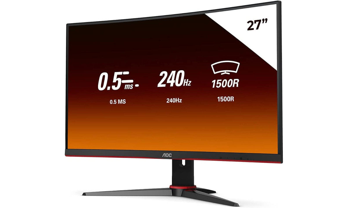 Monitor gamer de 240 Hz com até R$ 565 de desconto