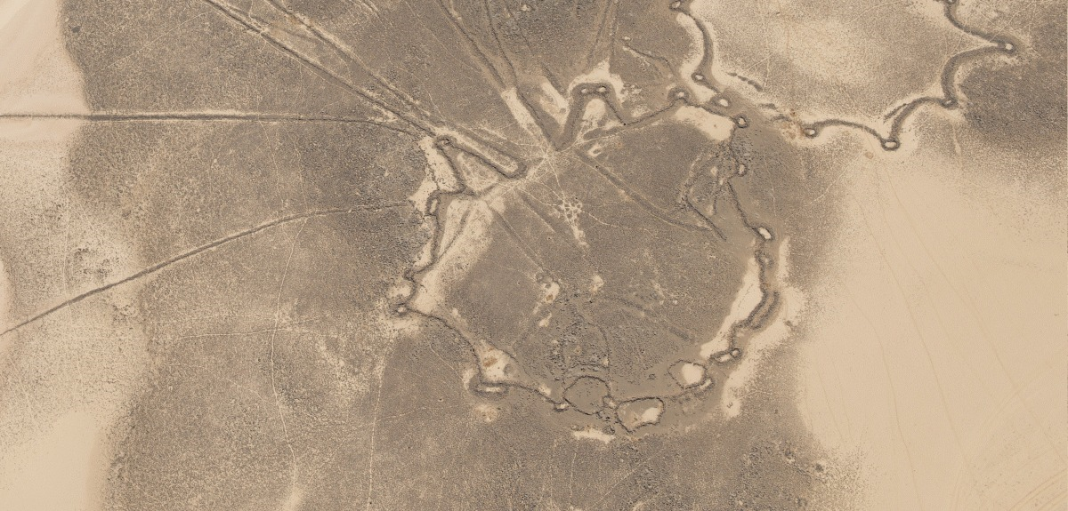 Desert kite in Transjordan