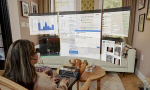 Spacetop: startup de Israel lança laptop com tela em realidade virtual