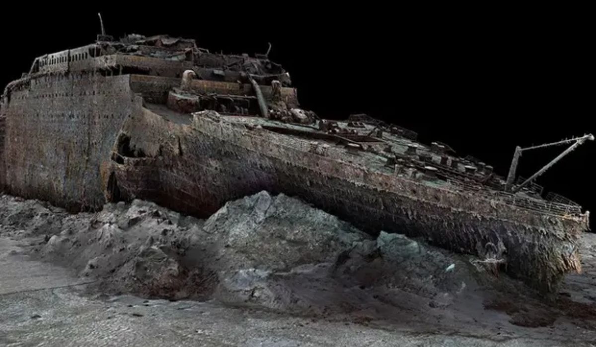 Varredura em 3D do Titanic mostra detalhes da investigação do naufrágio