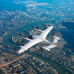 China apresenta novo carro voador que leva 5 pessoas e viaja a 260 km/h