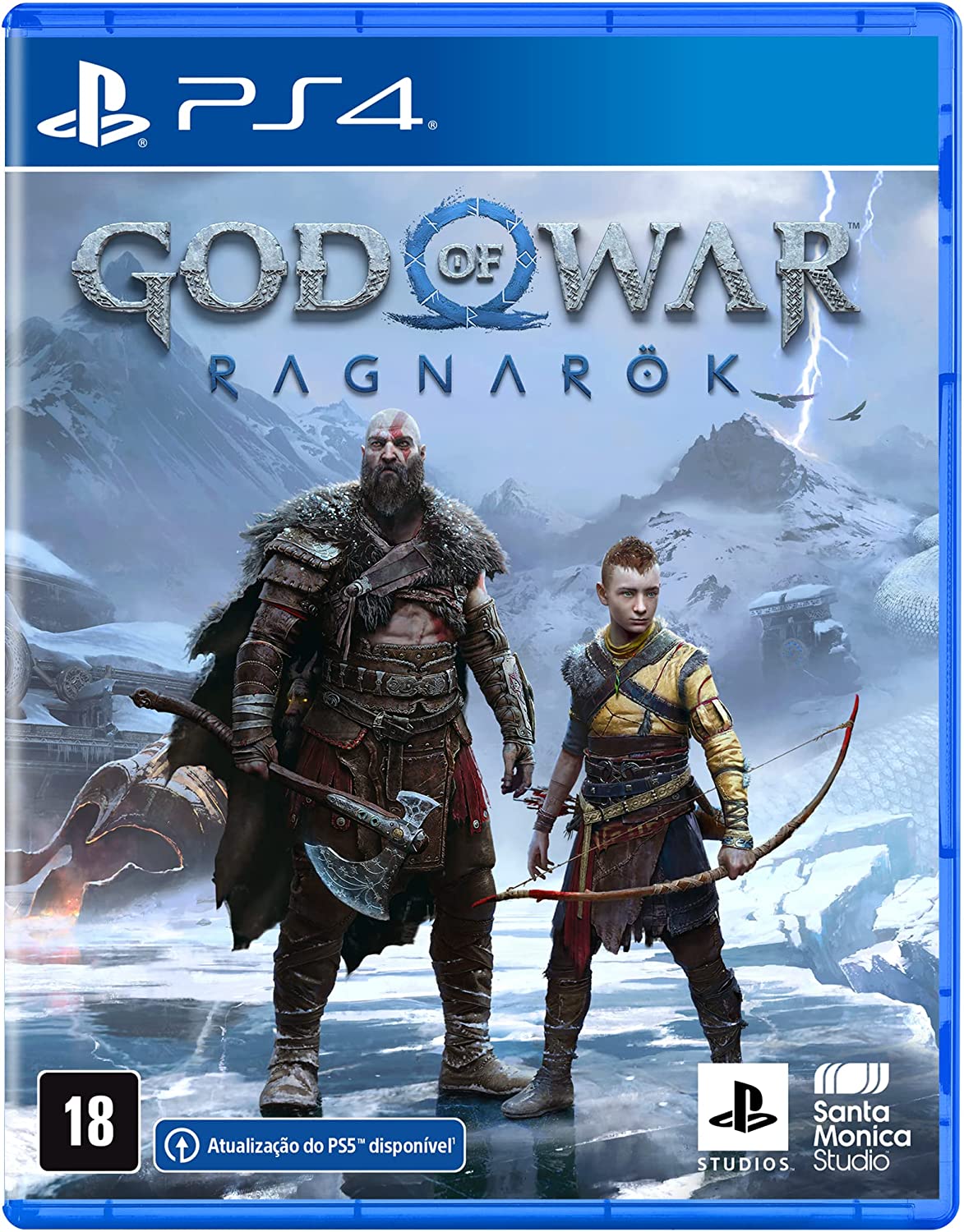 God of War Ragnarok de PS4 em oferta na ; aproveite