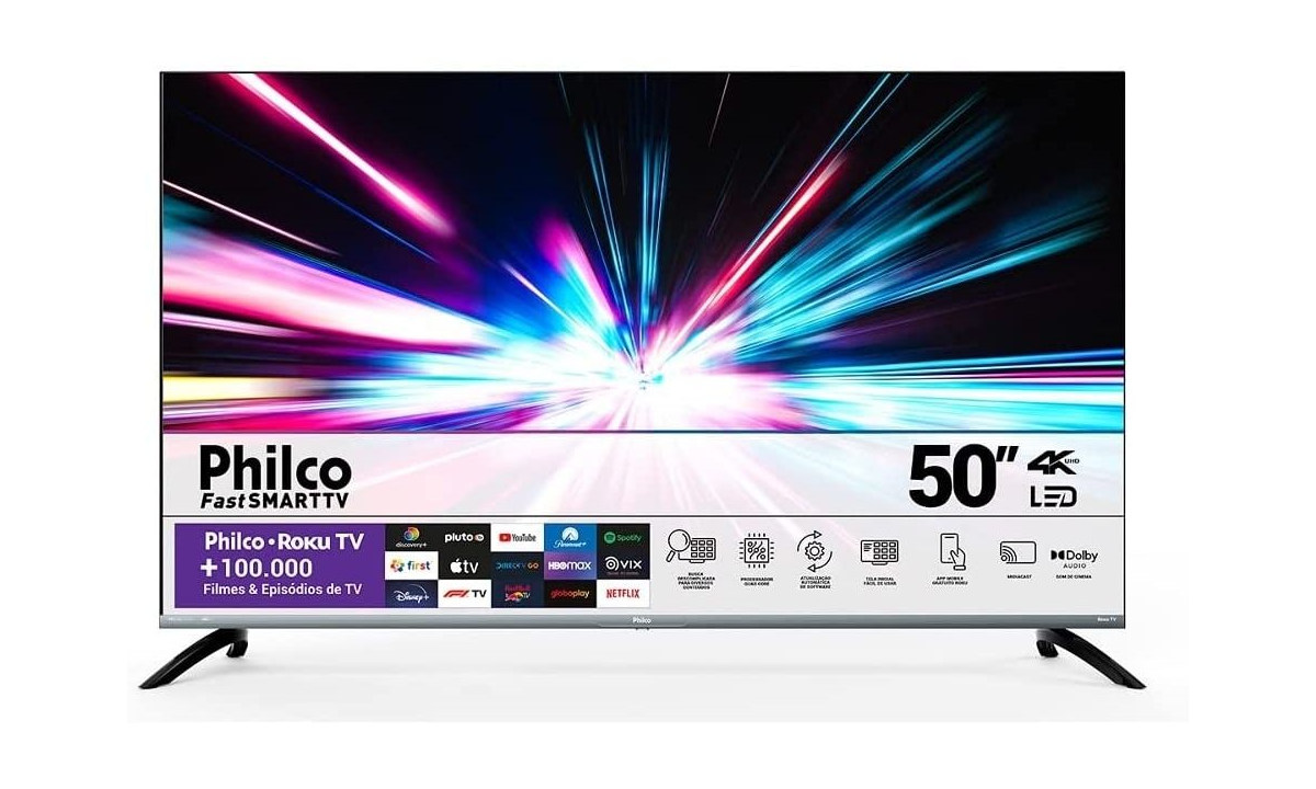 Economize agora R$ 400 nesta Smart TV 4K com sistema Roku