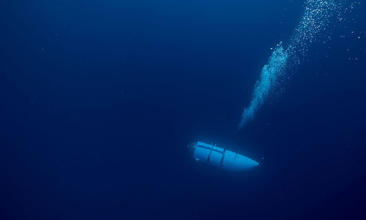 Implosão: vídeo simula a destruição do submarino do Titanic