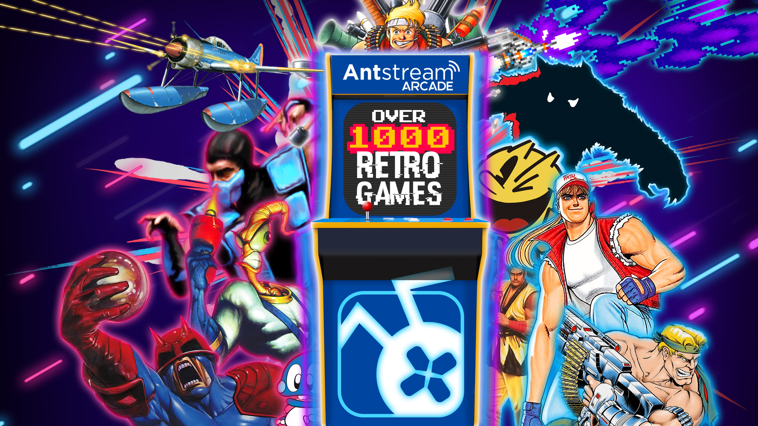 Antstream: Projeto de plataforma de streaming para jogos retrô atinge meta  no Kickstarter - Universo Retrô