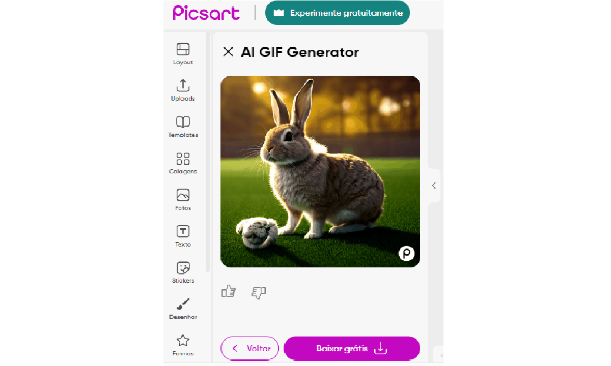 Picsart lança gerador de GIF com IA - TechBreak