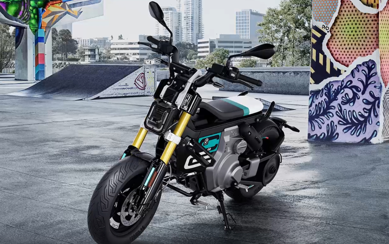 Moto elétrica BMW CE 04