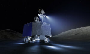 NASA desenvolve rover com faróis para buscar gelo nos polos da Lua