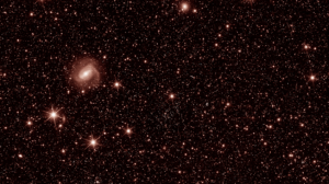 imagem teste divulgada pela ESA e obtida com o telescópio espacial euclid