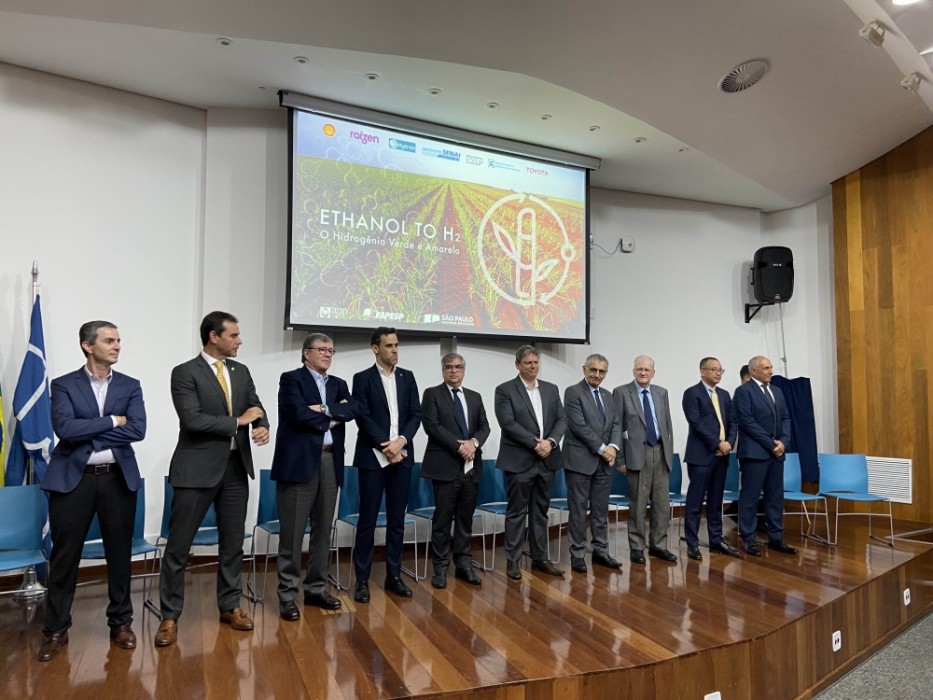 Cerimônia de lançamento do projeto foi no auditório da Escola Politécnica da USP e contou com a participação do governador Tarcísio de Freitas 