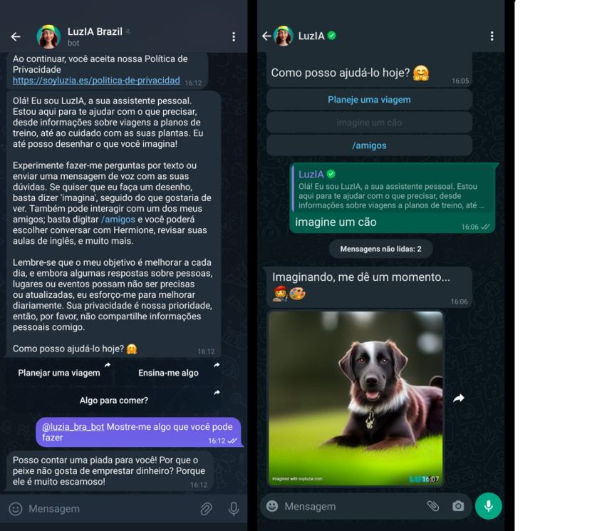 Conheça LuzIA, Novo Chatbot Interativo Para WhatsApp E Telegram