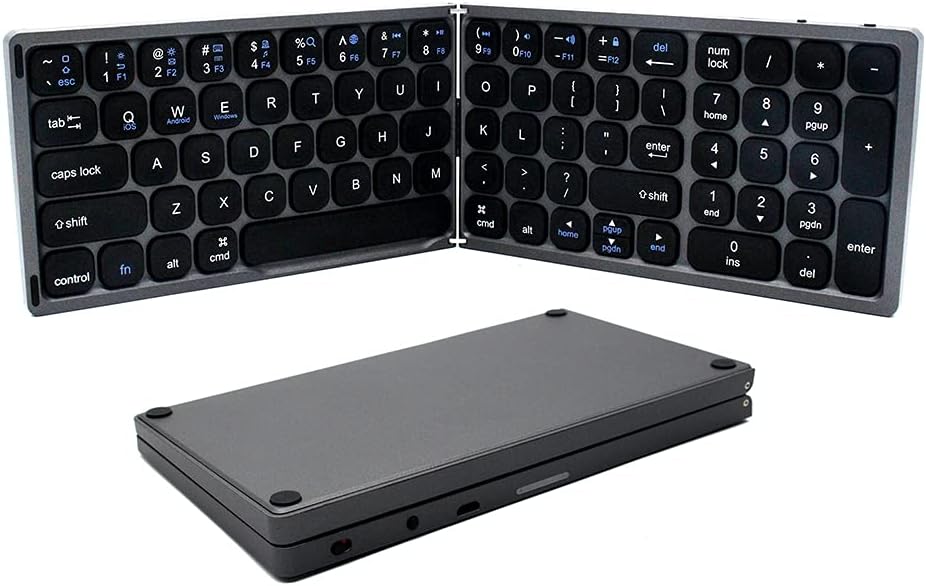 Leve onde quiser: teclado dobrável com 10% off na Amazon