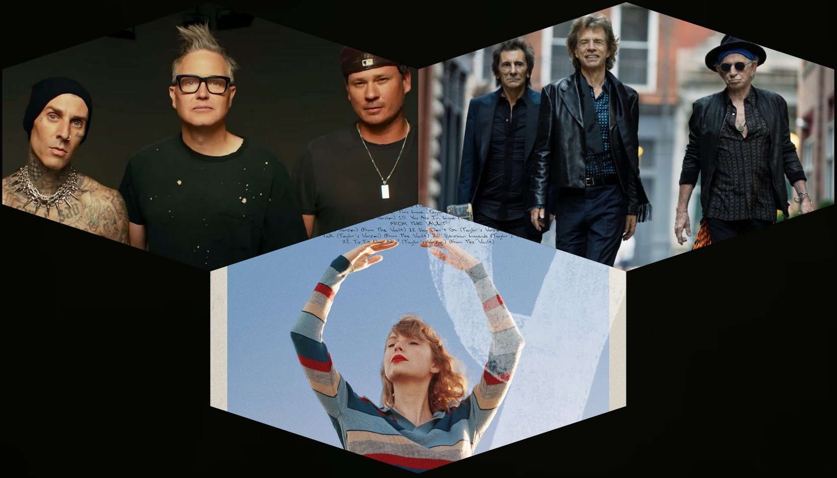 Taylor Swift, Blink-182 e Rolling Stones lançarão álbuns em outubro