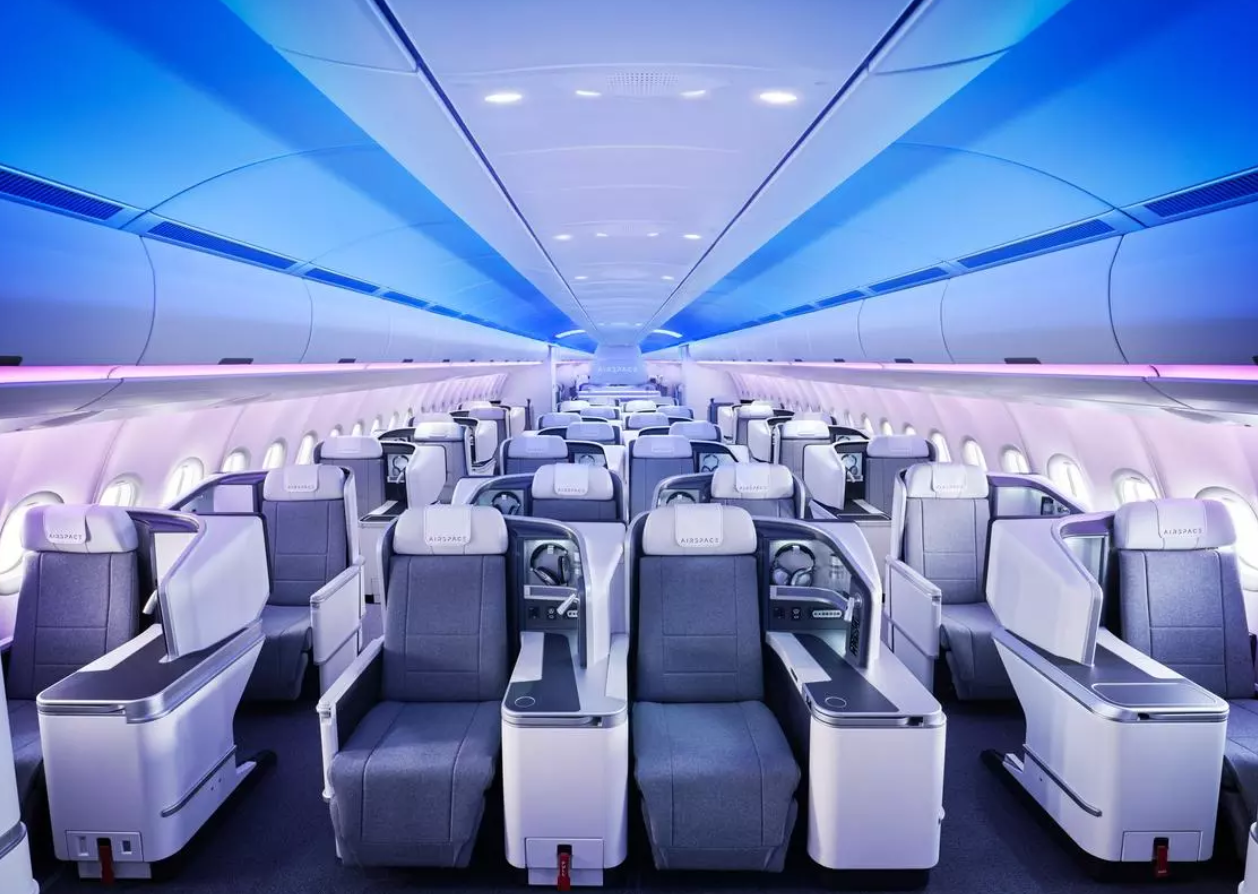 As acomodações do Airbus A330, o possível novo "Aerolula"