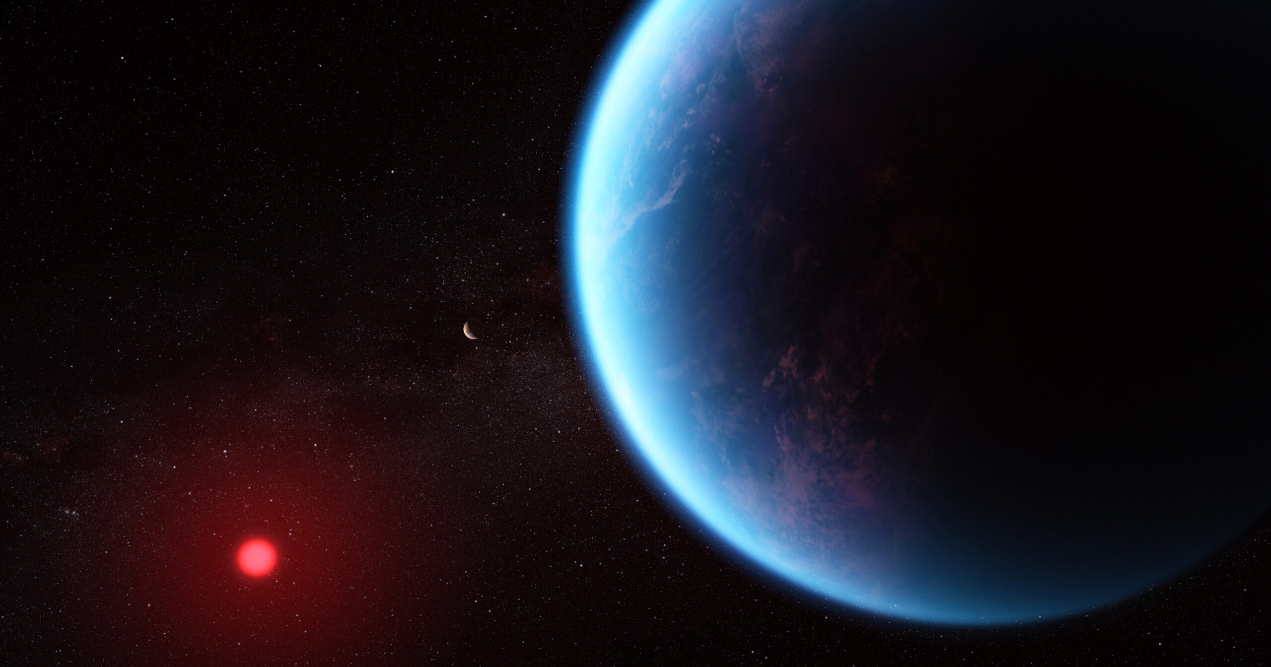 James Webb acha possível sinal de vida em exoplaneta próximo da Terra