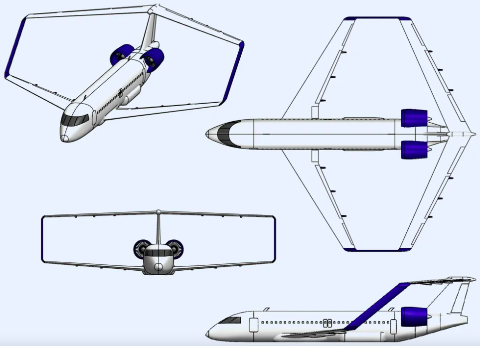 Avião projetado por pesquisador da USP pode reduzir uso de combustível em 30%