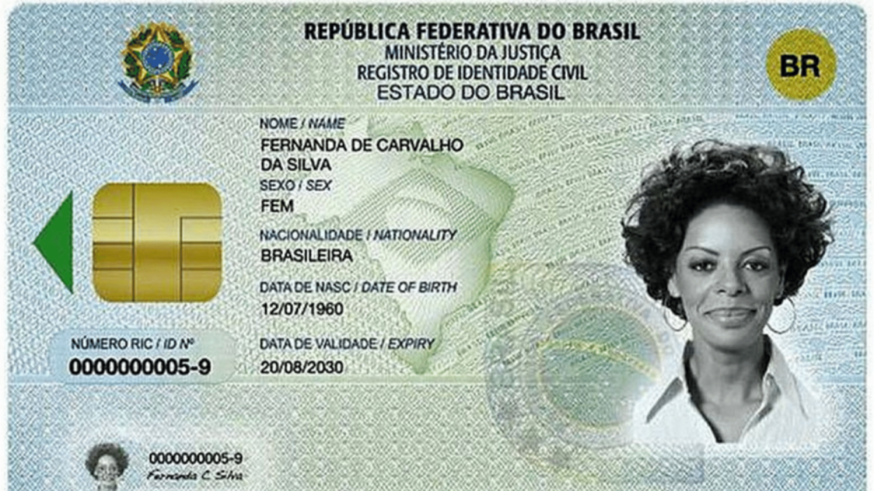 Nova carteira de identidade