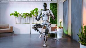 Veja vídeo do robô humanoide da Tesla praticando ioga