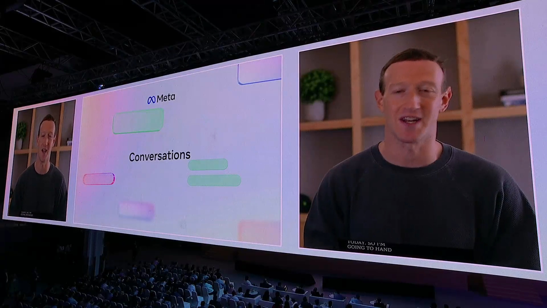 Mark Zuckerberg anunciando o "Flows" e os novos recursos do WhatsApp 