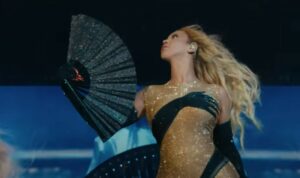 Beyoncé durante show da turnê "Renaissance"