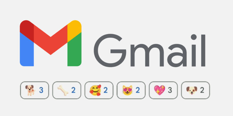 Gmail e emojis