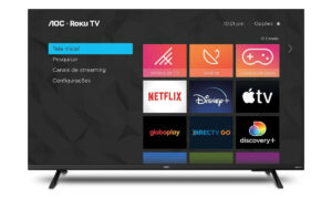 Smart TV de 32” com Roku sai por menos de R$ 1.000