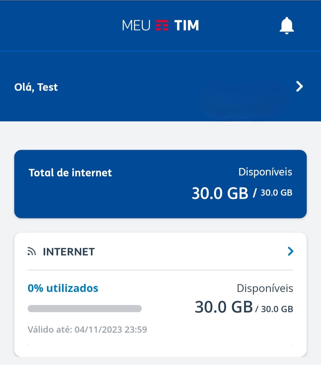 App da TIM dá até 2,5 GB de internet 4G de graça