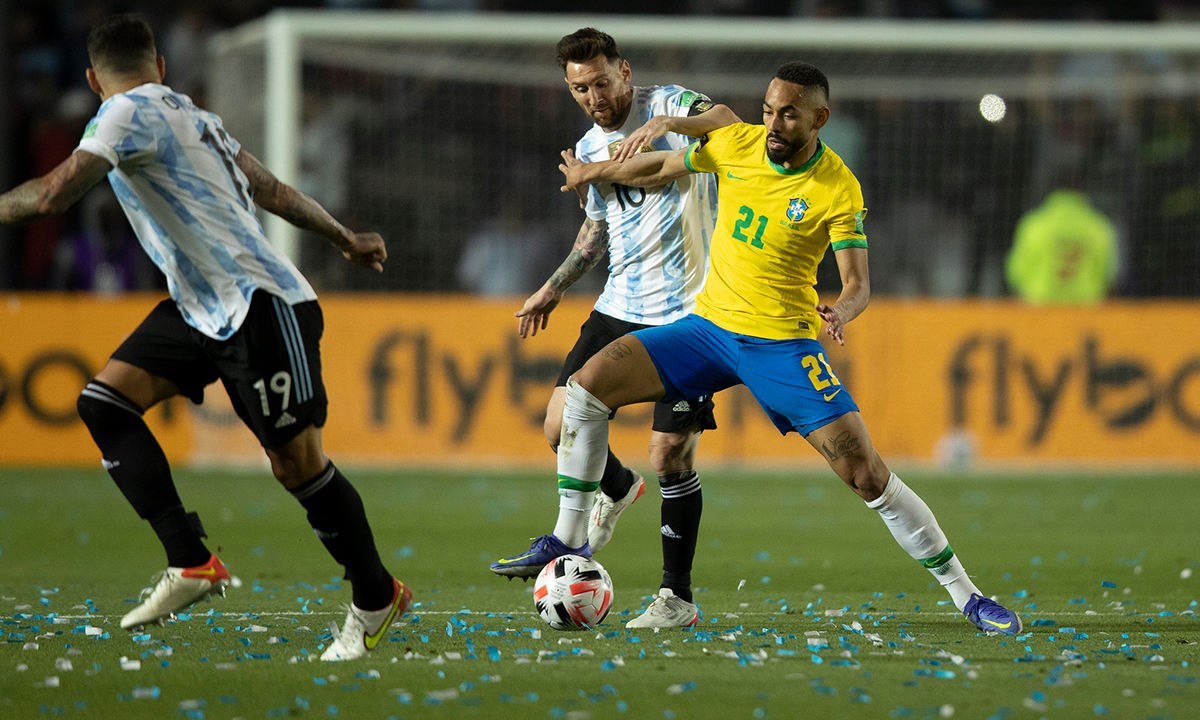 Brasil 0 x 1 Argentina Eliminatórias da Copa - América do Sul