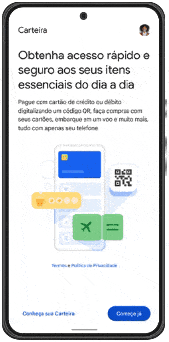 Saiba como usar a Carteira do Google para pagamento por QR Code (Imagem: Divulgação/Google)