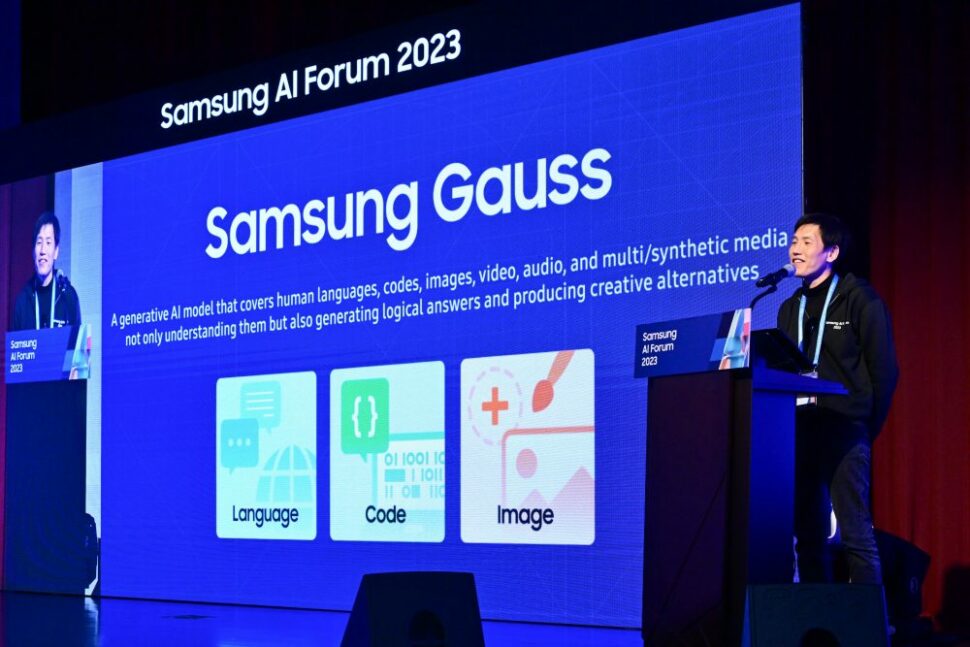 Samsung Gauss é apresentado (Imagem: Divulgações/Samsung)