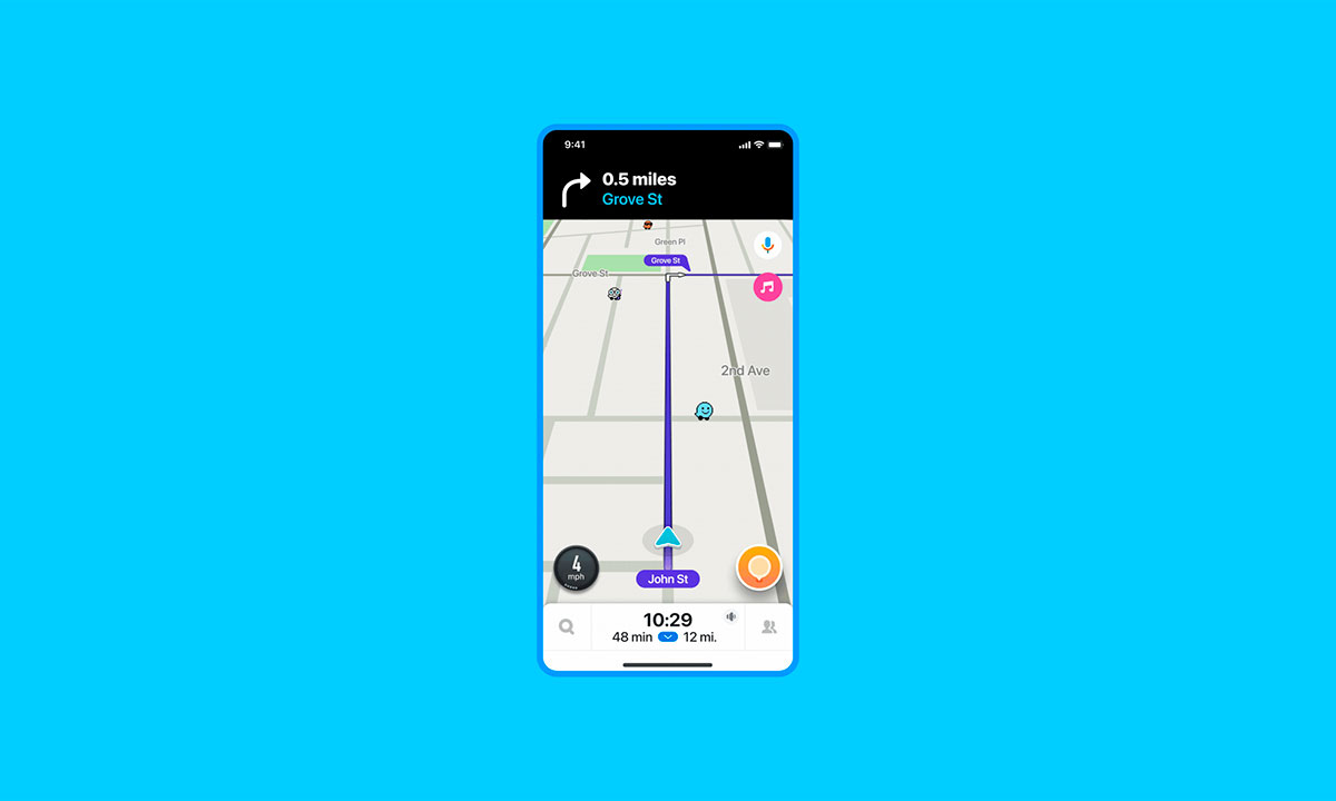 Waze alerta de ruas com histórico de acidente