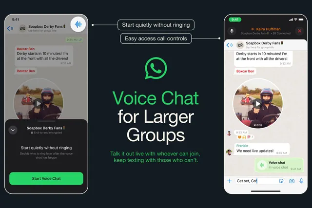 WhatsApp libera conversas de voz (Imagem: Reprodução/The Verge)