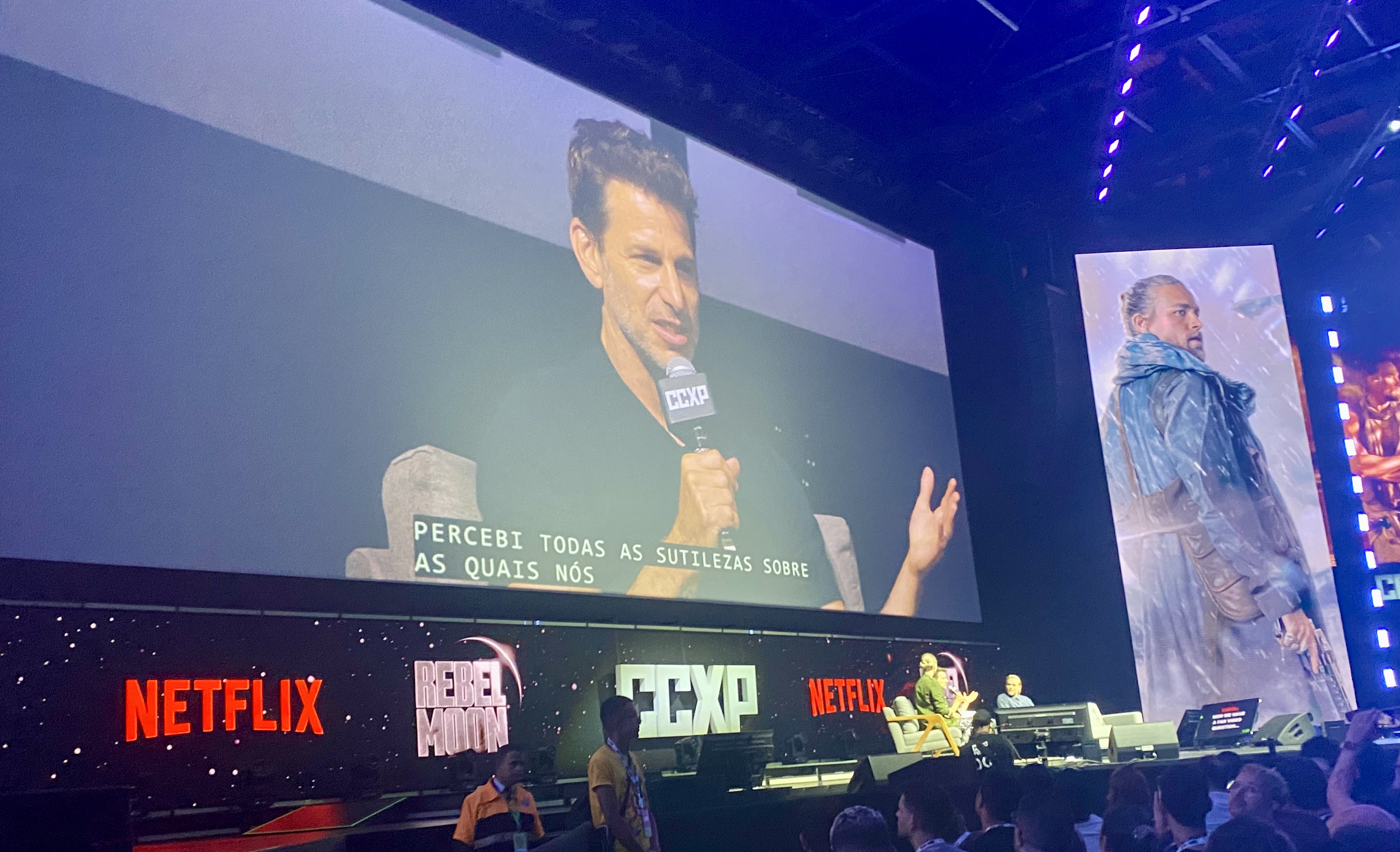 Netflix faz primeira exibição mundial de Rebel Moon, de Zack Snyder, na CCXP