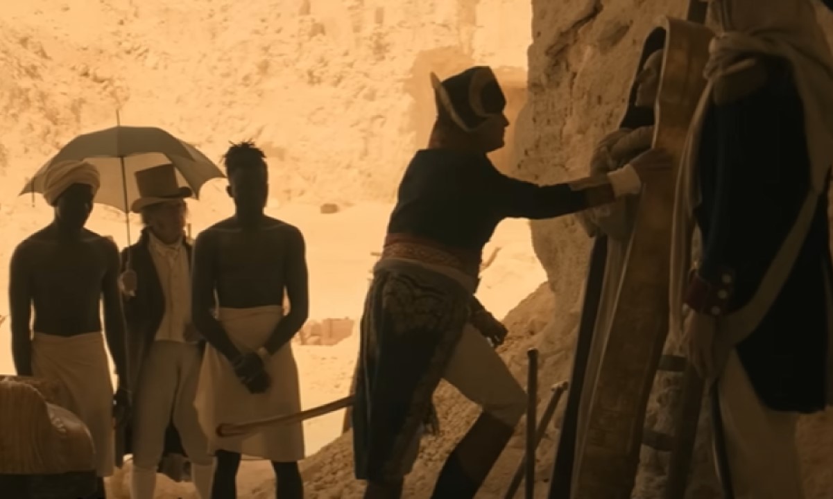 Joaquin Phoenix retratou Napoleão durante invasão ao Egito no filme de Ridley Scott