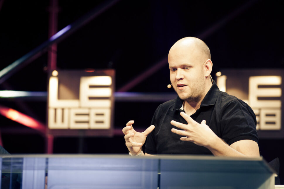 Daniel Ek, CEO do Spotify (Imagem: LeWeb/Flickr)
