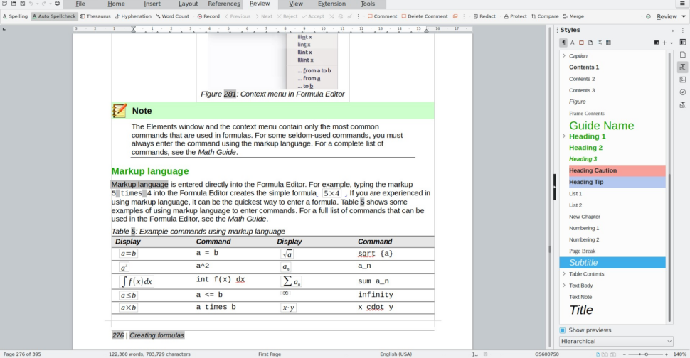 LibreOffice Write (Imagem: Reprodução/Microsoft Store)