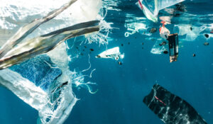 Novo catalisador promete decompor plásticos que poluem os oceanos