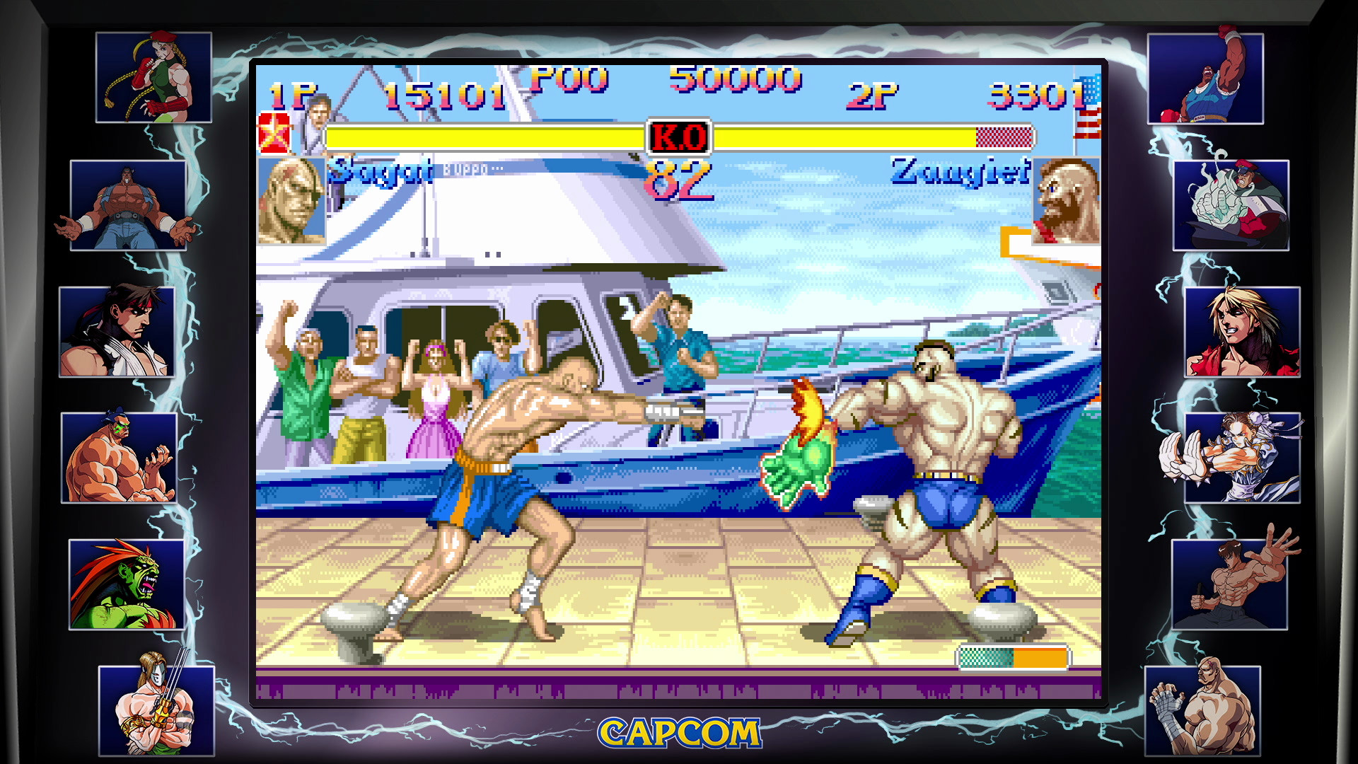 Gameplay de Street Fighter: 30th Anniversary Collection