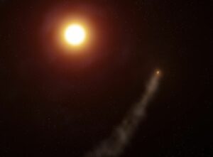 Planeta ou cometa? Cientistas encontram astro com cauda gigante