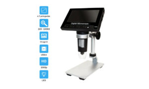Microscópio com tela digital por apenas R$ 325 por tempo limitado