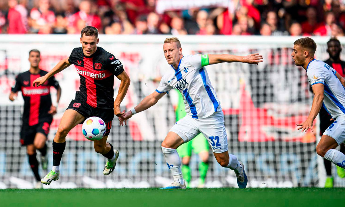 Onde assistir Bayer Leverkusen x Darmstadt